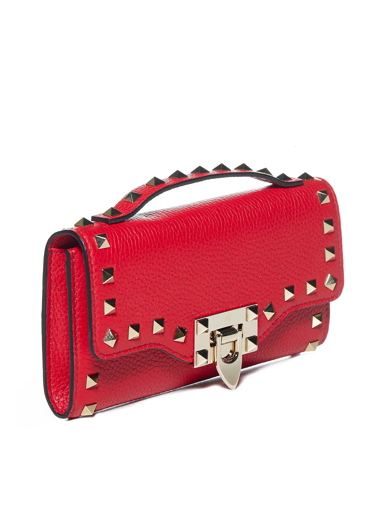 Rockstud Logo Detailed Wallet by Valentino Garavani