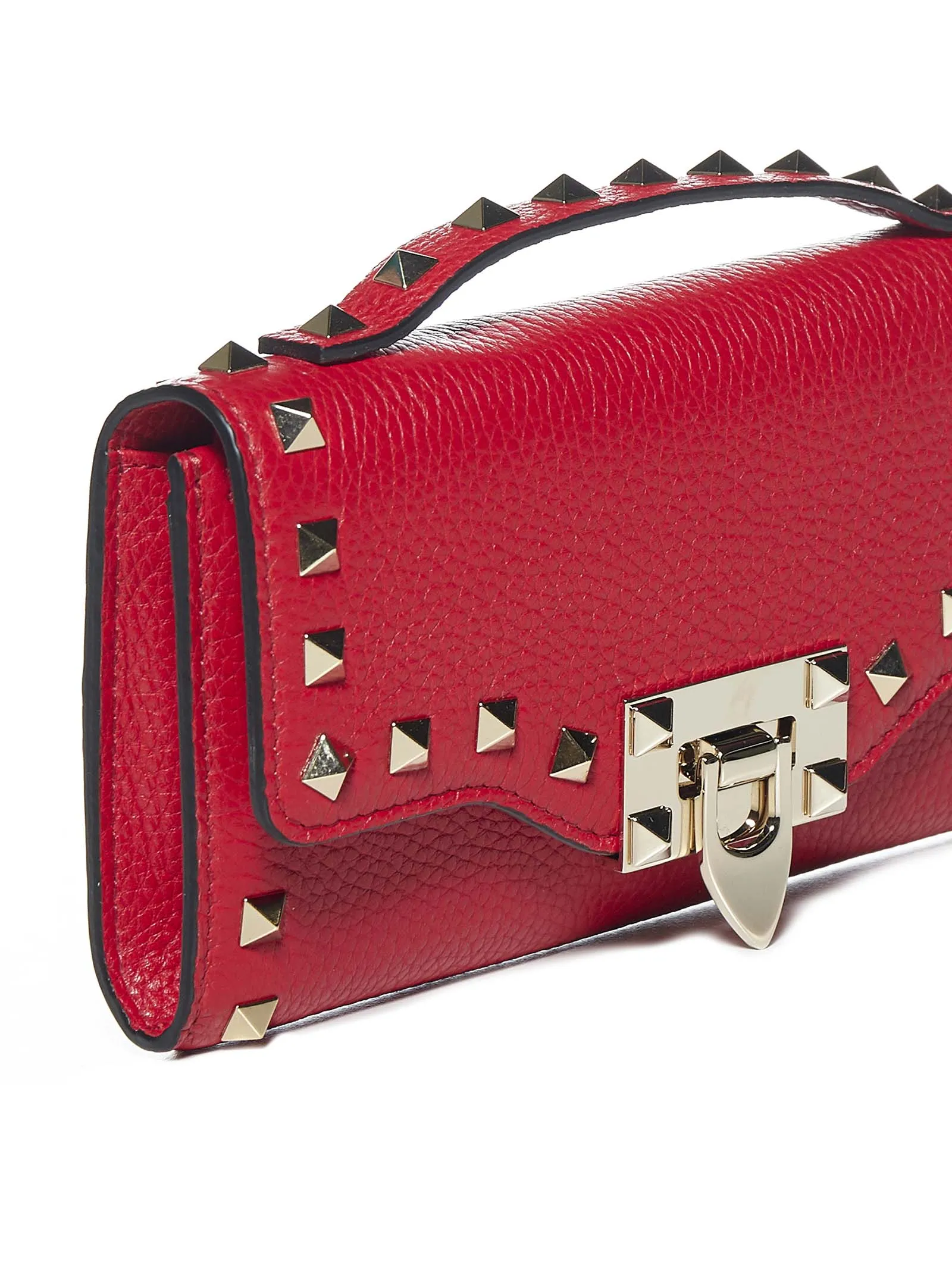 Rockstud Logo Detailed Wallet by Valentino Garavani