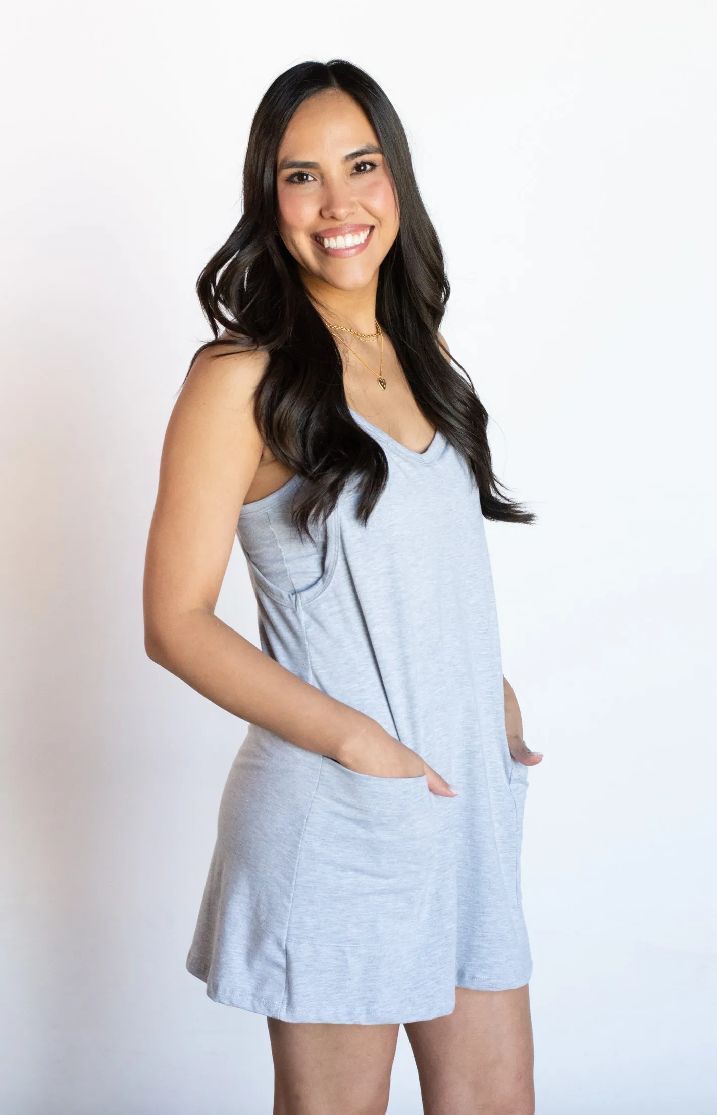 Best Grey Tank Dress