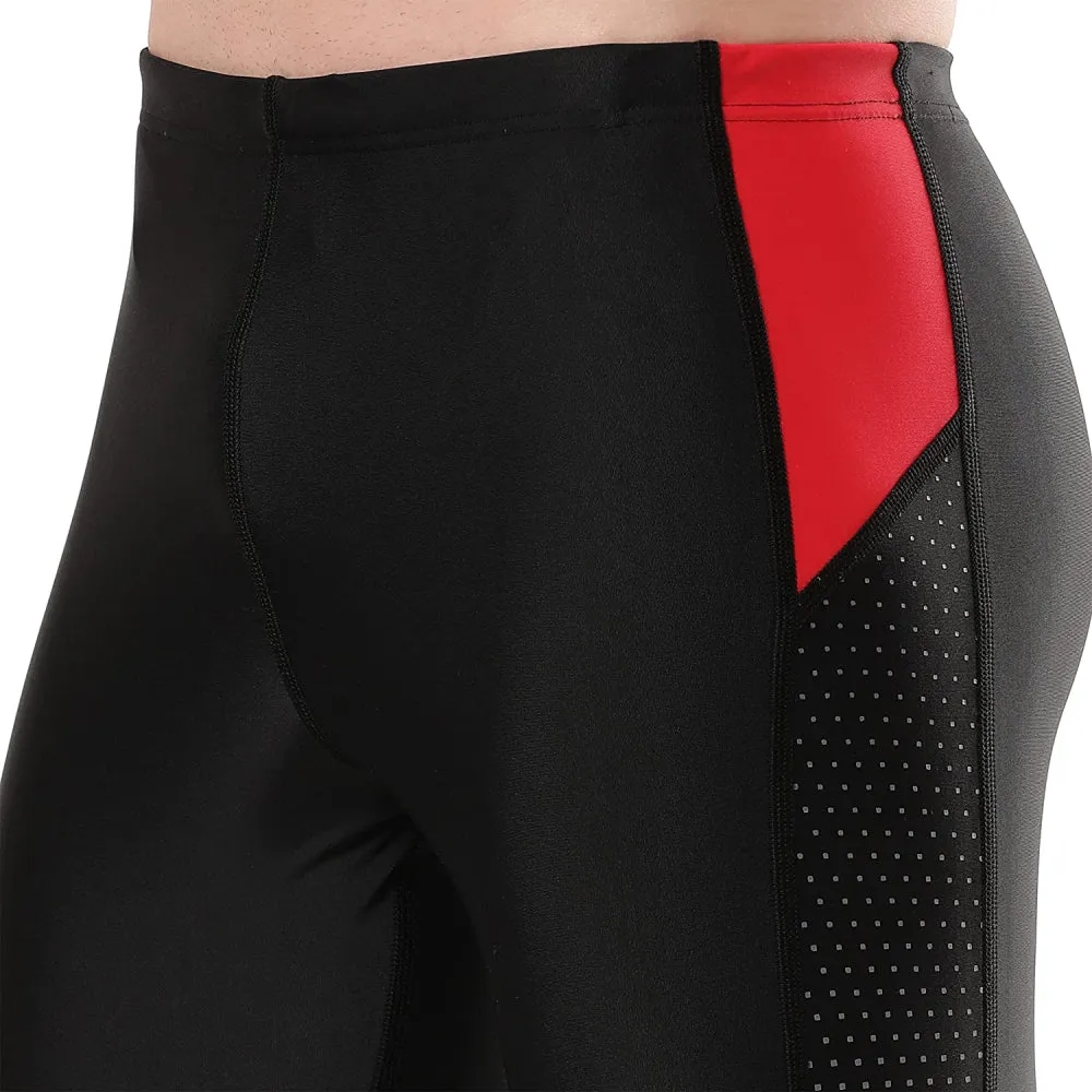 Men's Dive Jammer in Black/Red/Grey