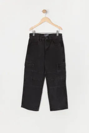 Wide Leg Cargo Jean