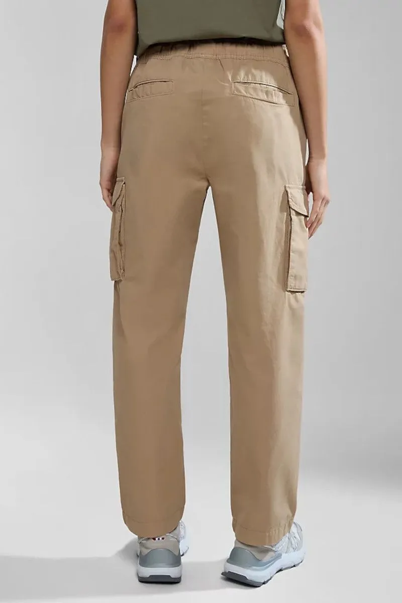 Beige Women's Cargo Pants