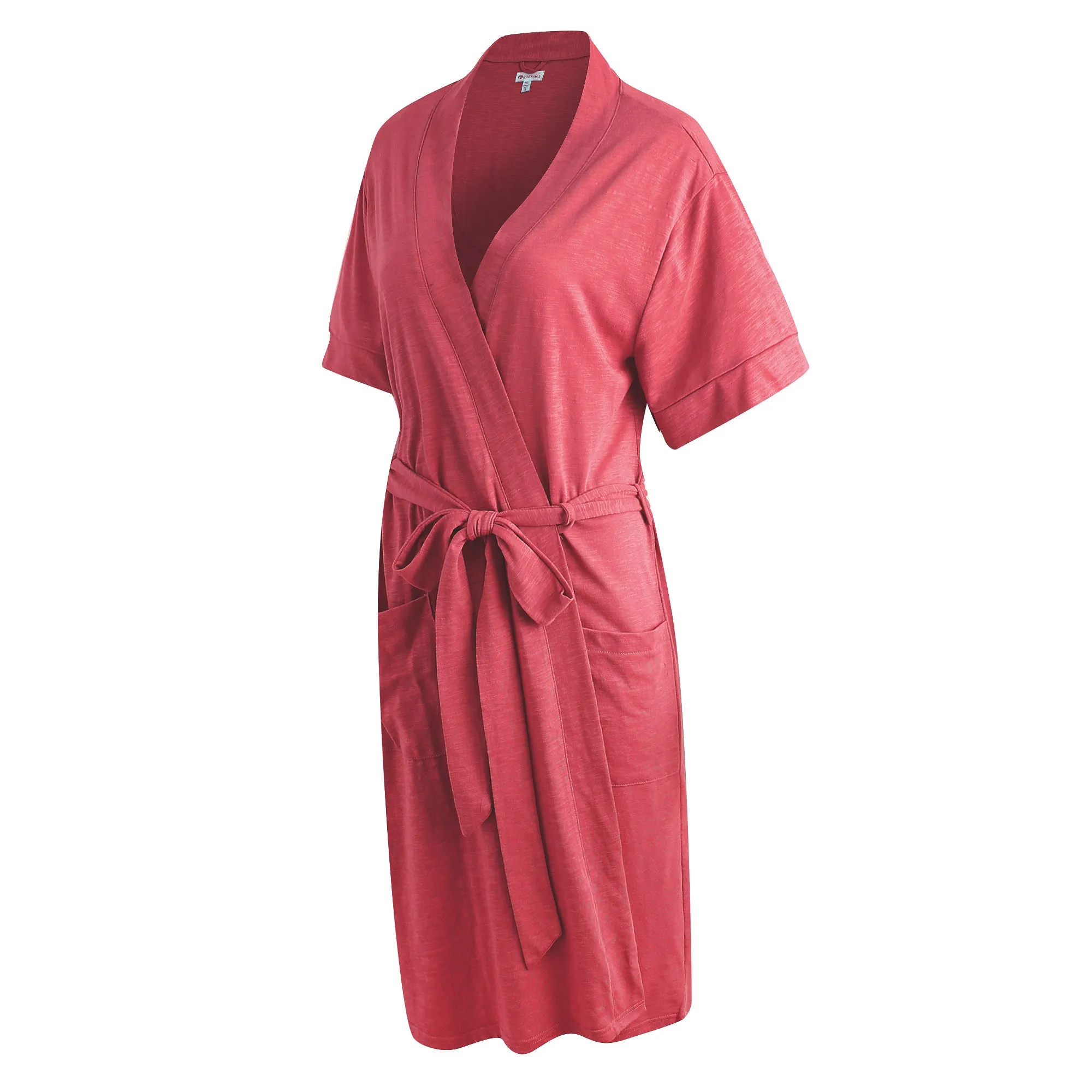 RH RHW2753 Women's Cotton Short Sleeve Kimono Robe