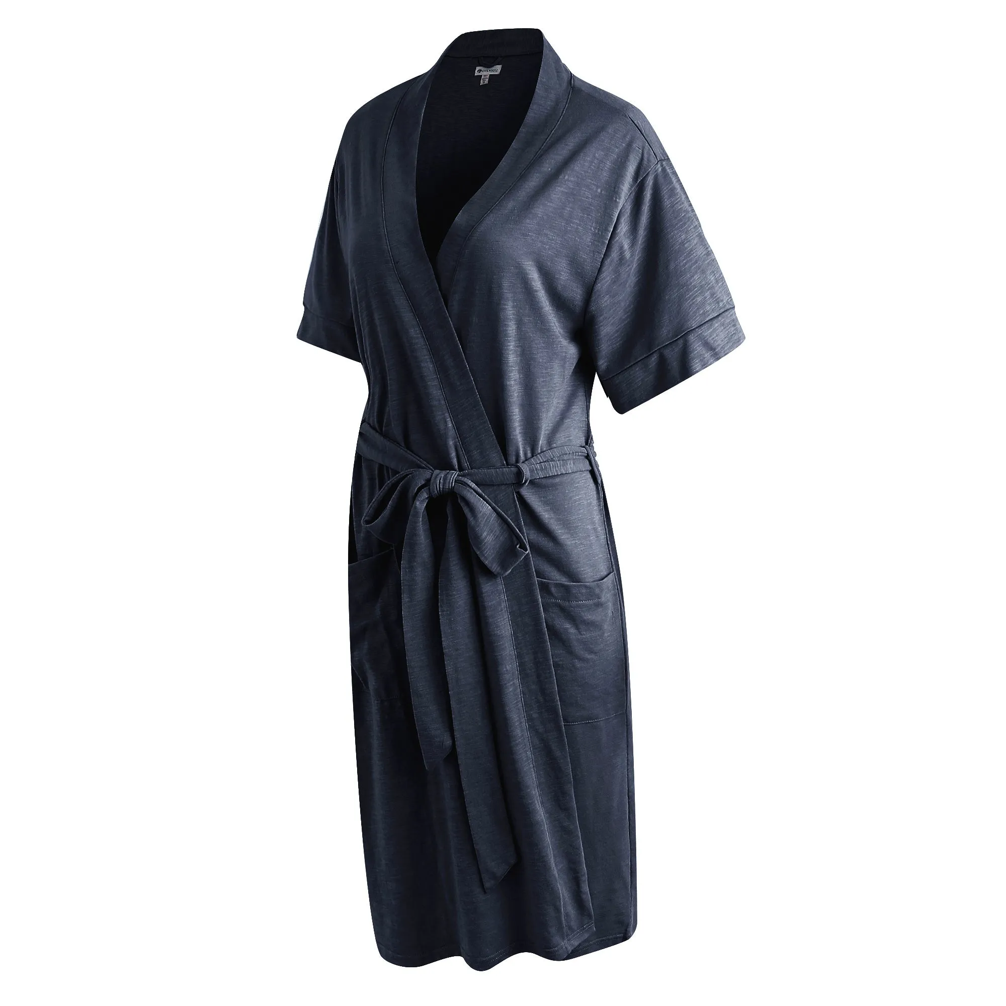 RH RHW2753 Women's Cotton Short Sleeve Kimono Robe