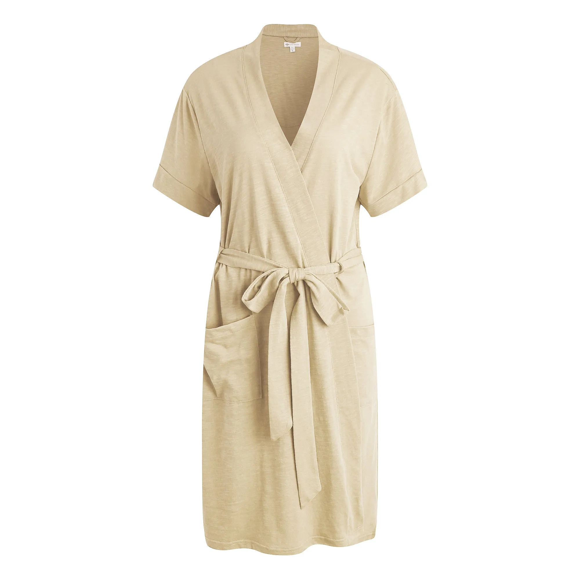 RH RHW2753 Women's Cotton Short Sleeve Kimono Robe