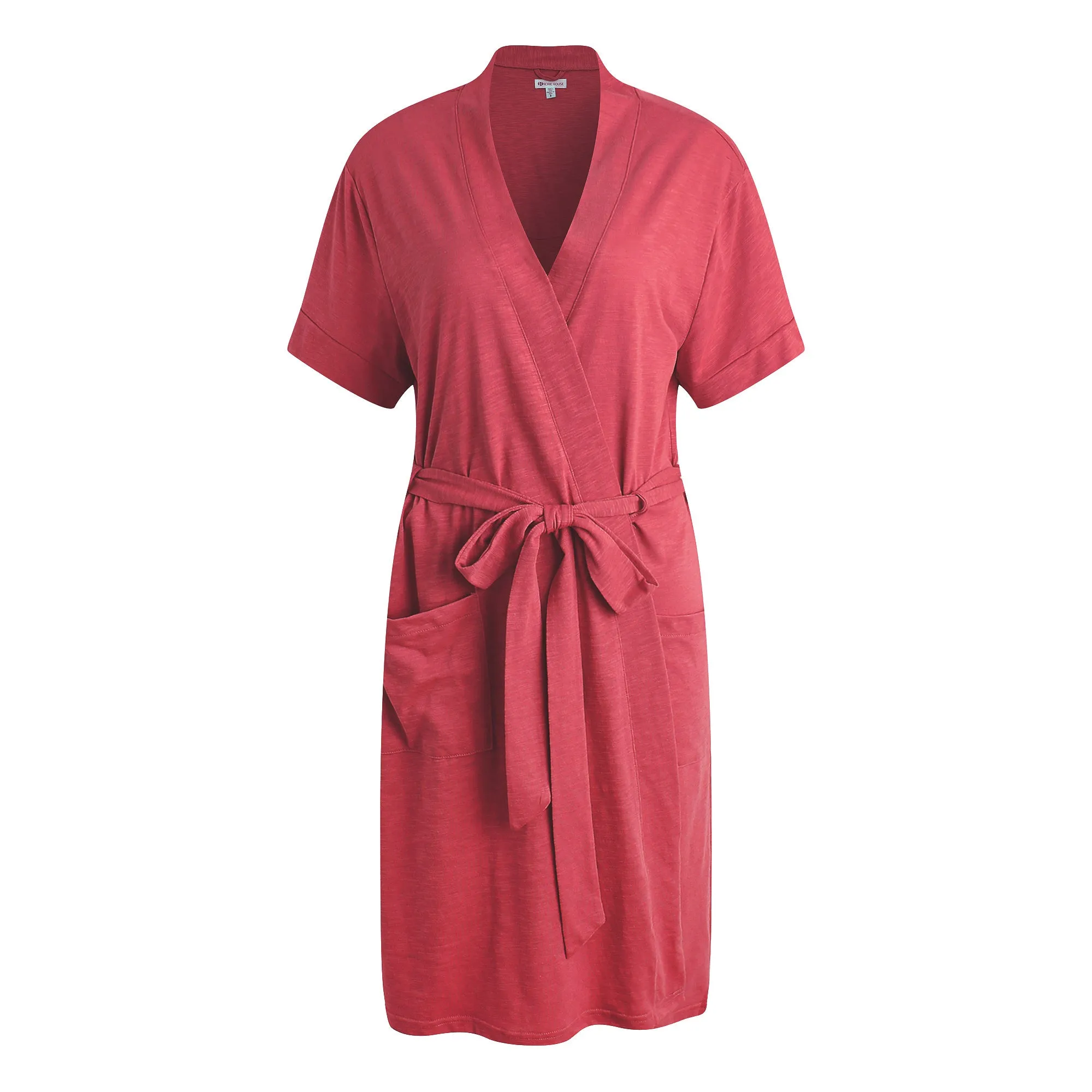 RH RHW2753 Women's Cotton Short Sleeve Kimono Robe