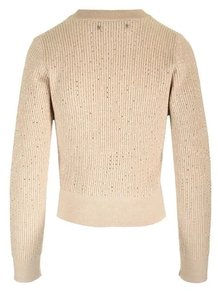 Wool Crew Neck Street Style Sweater by Golden Goose