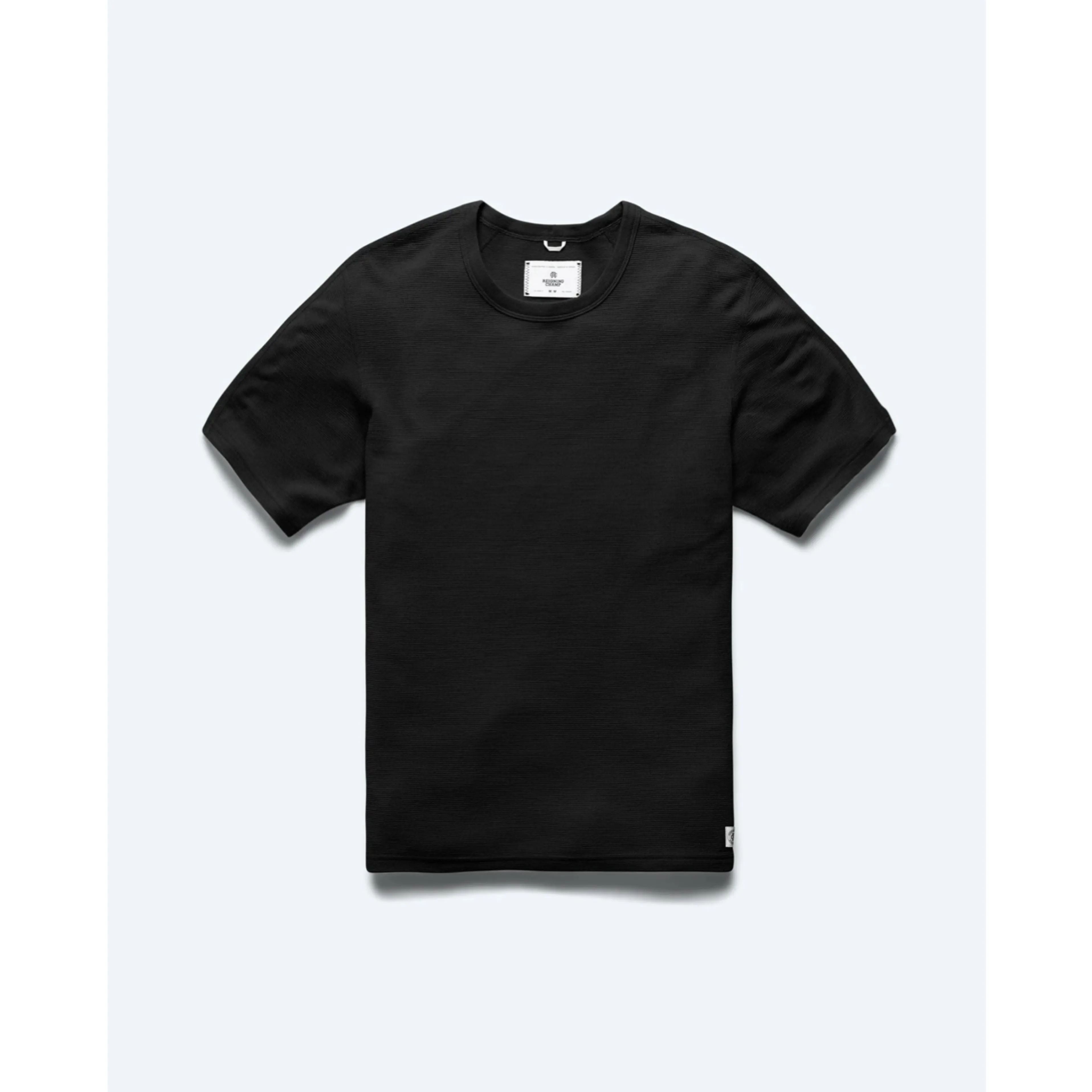 Crew Neck Logo Wool Street Style Short Sleeve Top