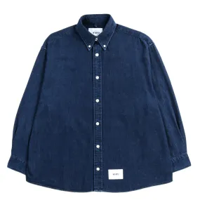 WTAPS BD 04 Indigo Denim Shirt