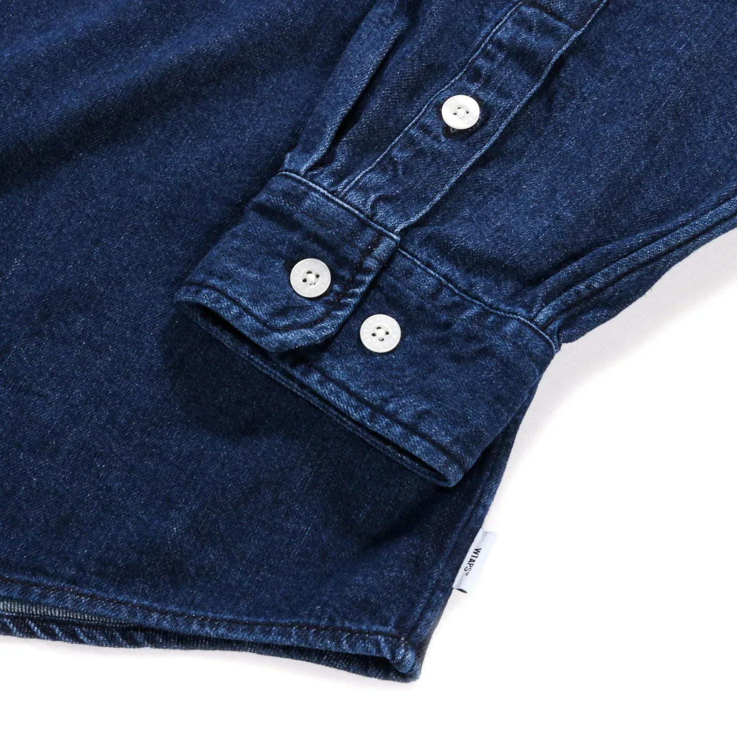 WTAPS BD 04 Indigo Denim Shirt