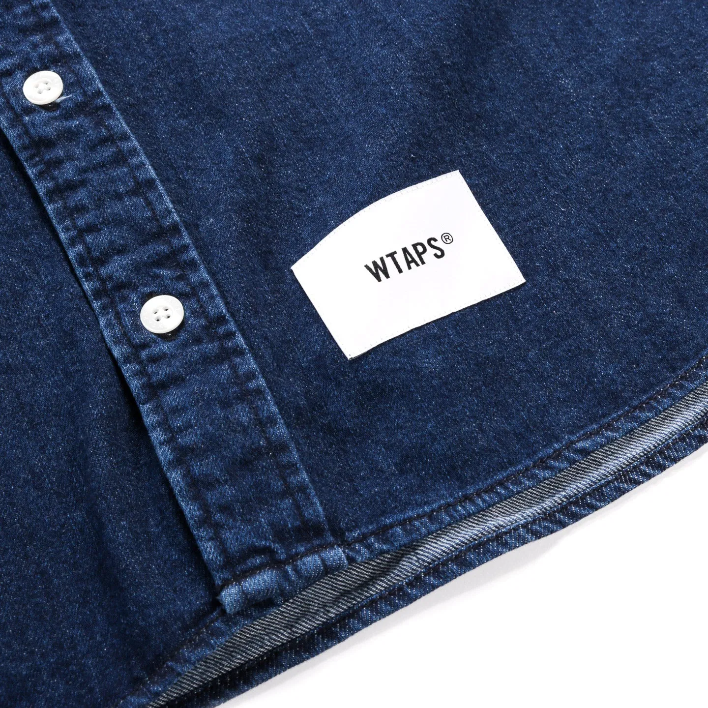 WTAPS BD 04 Indigo Denim Shirt