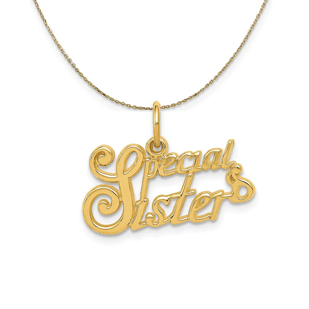 21mm Special Sister Necklace