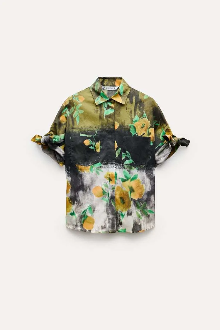 Floral Print Shirt