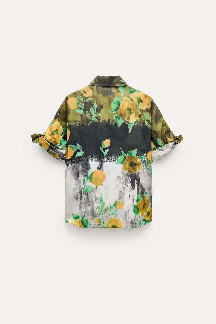 Floral Print Shirt